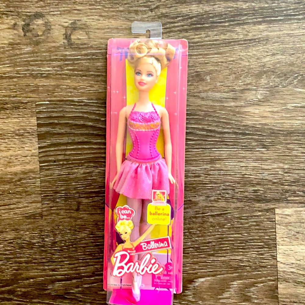 I can ballerina Barbie